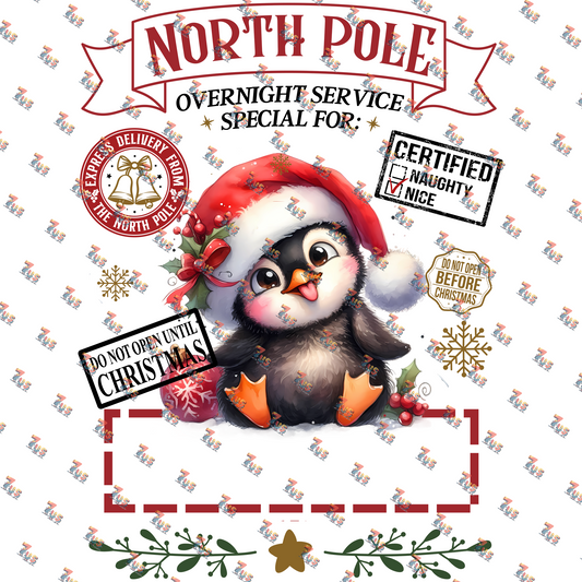 Personalized North Pole Santa Sack 15