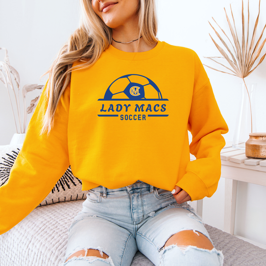 Lady Macs Soccer Crewneck