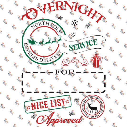 Personalized North Pole Santa Sack 21