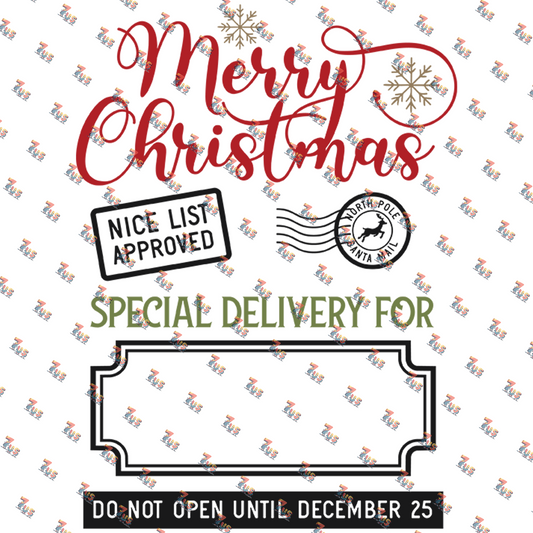 Personalized North Pole Santa Sack 27