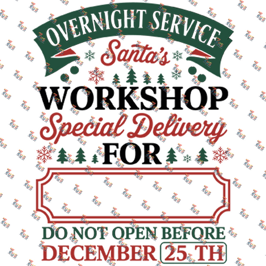 Personalized North Pole Santa Sack 2