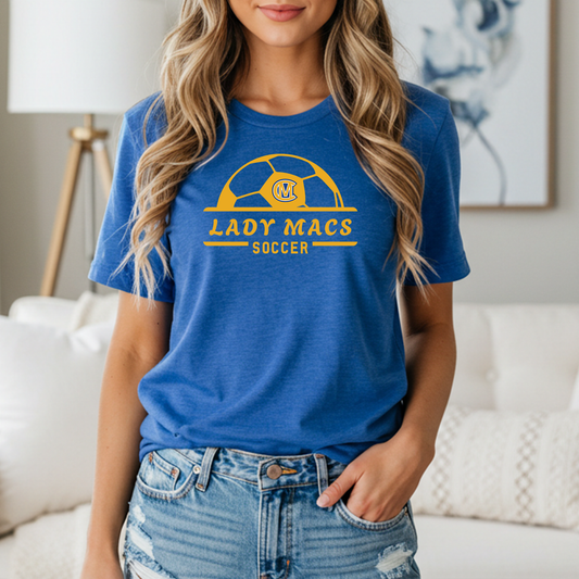 Lady Macs Soccer Tee