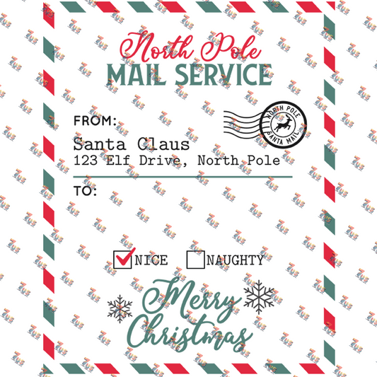 Personalized North Pole Santa Sack 30