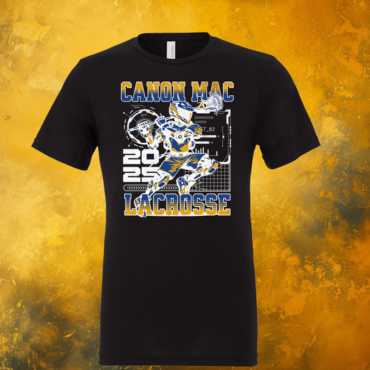 Canon Mac Lacrosse 2025 Bella + Canvas T-Shirt