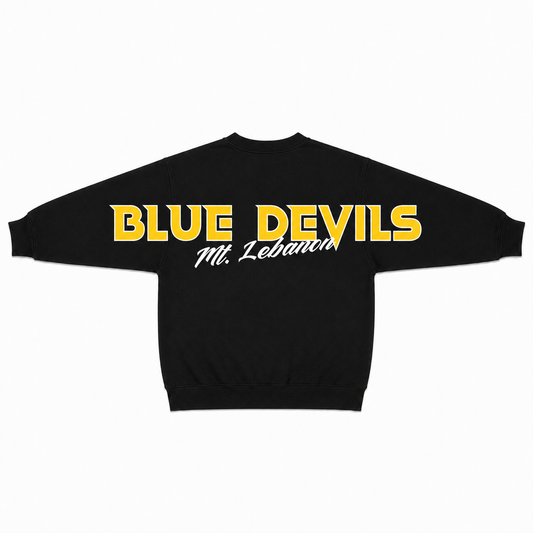 Mt. Lebanon Big Print Back Crewneck*