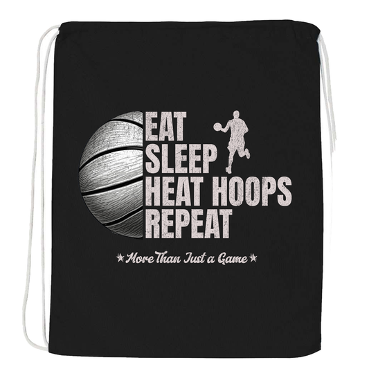 Heat Hoops Drawstring Bag