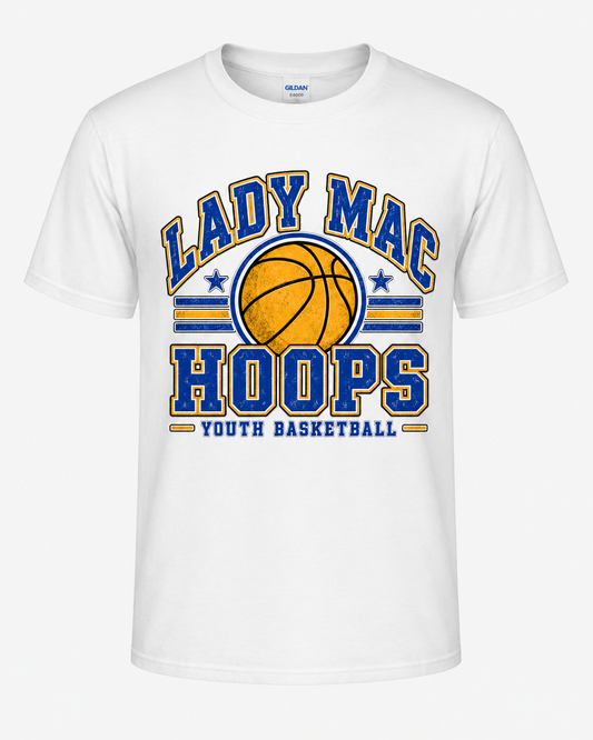 Lady Mac Hoops Distressed