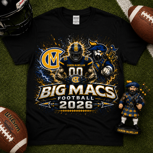 Canon Mac Football T-Shirt