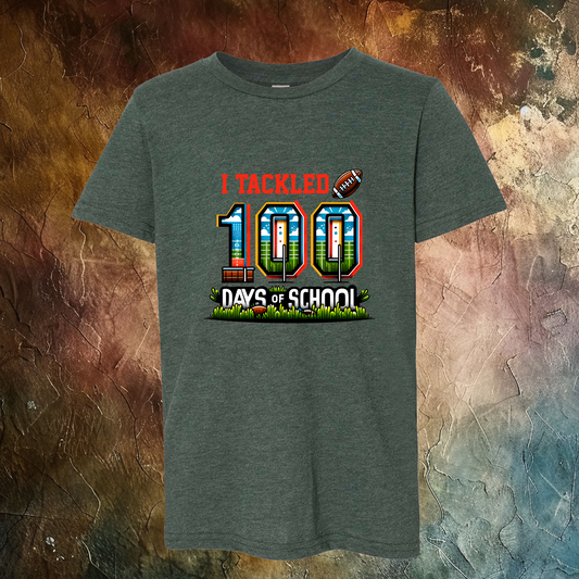 100 Days Of School I Tackled T-Shirt