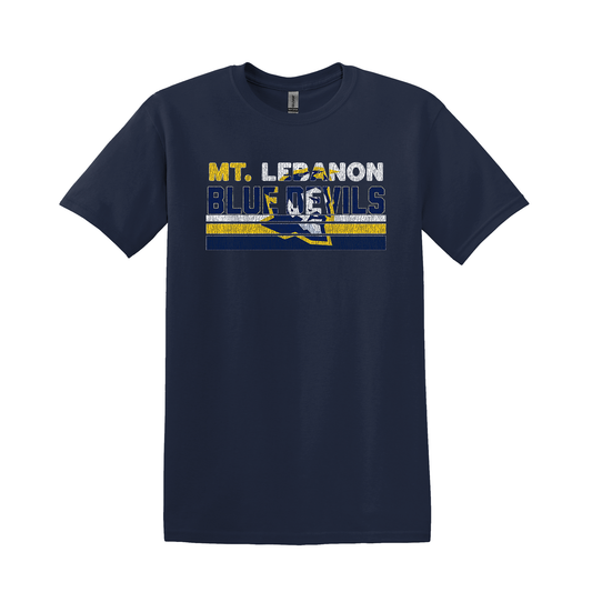 Mt. Lebanon Distressed T-Shirt*
