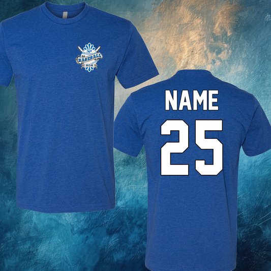 South Park Custom Baseball Mom T-Shirt **ADD NAME AND NUMBER**