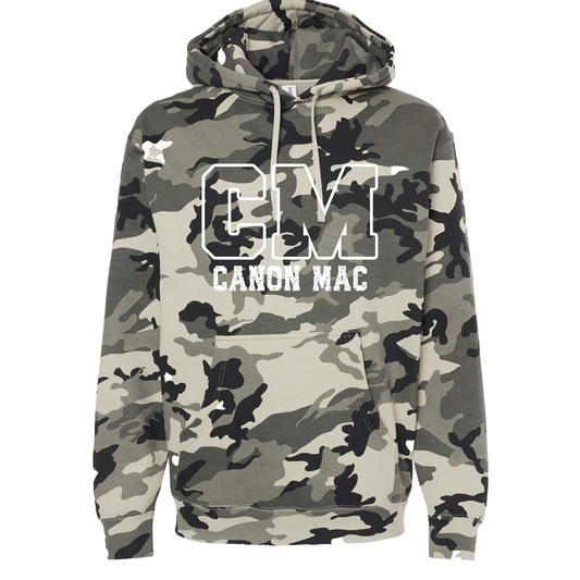 CM Canon Mac Snow Camo Heavyweight Hoodie