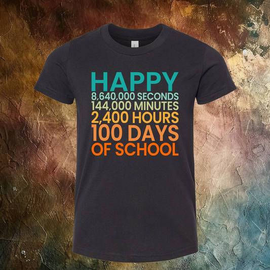 100 Days Of School Time T-Shirt