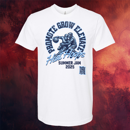 Heat Hoops "Promote Grow Elevate" Summer Jam Tee