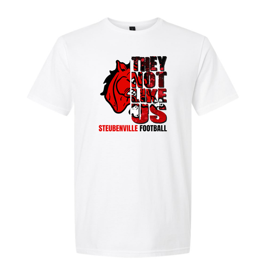 Steubenville They Not Like Us Football Tee