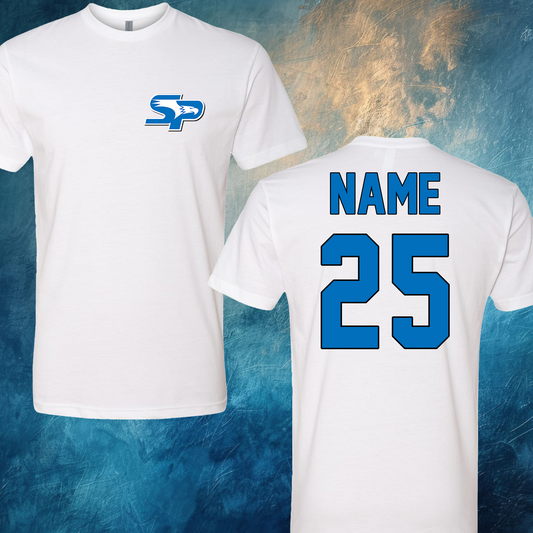 South Park Logo Custom Baseball T-Shirt **ADD NAME AND NUMBER**