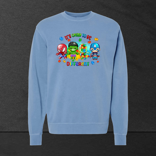 It's OK to be Different Crewneck Sweatshirt