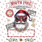 Personalized North Pole Santa Sack 10