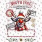 Personalized North Pole Santa Sack 13