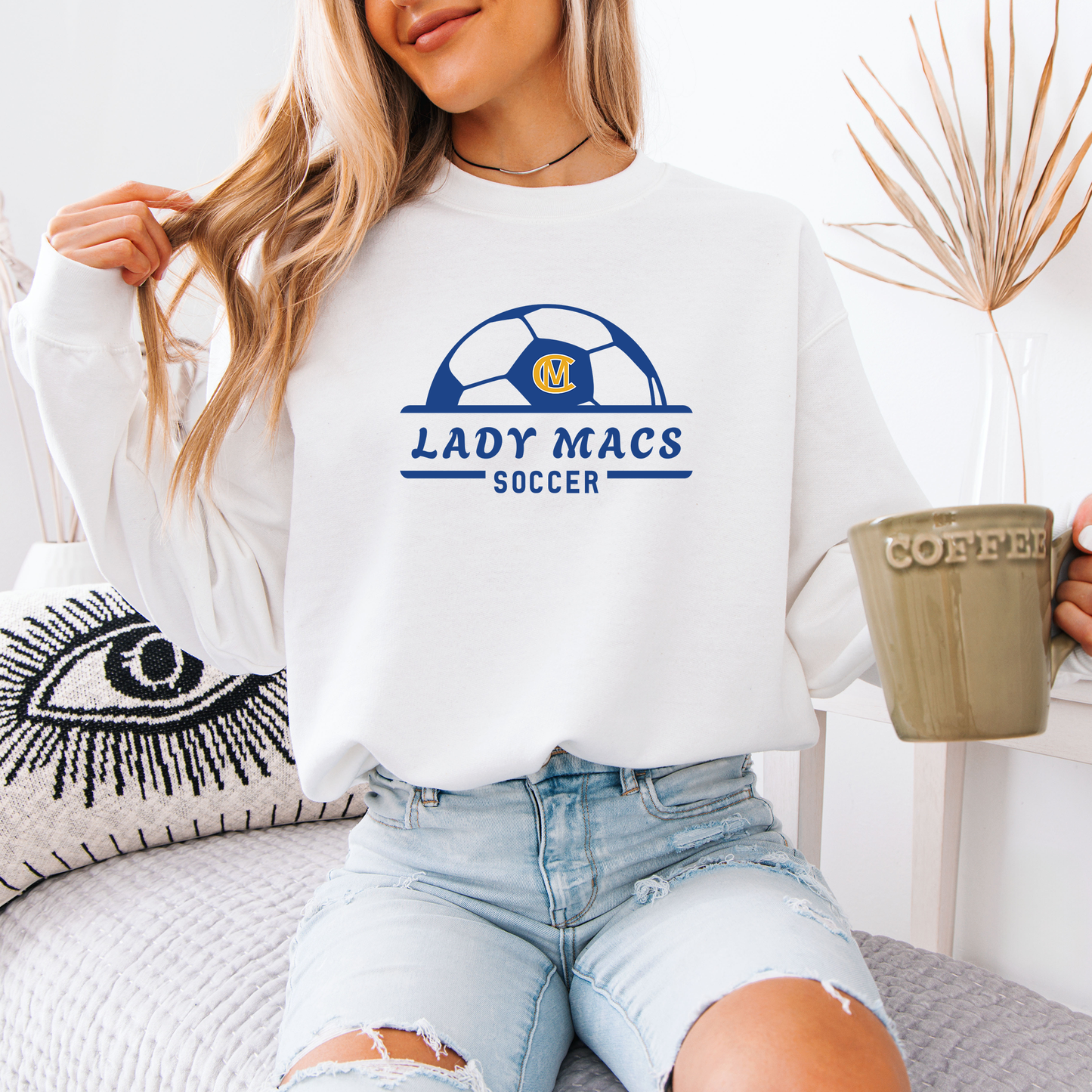 Lady Macs Soccer Crewneck
