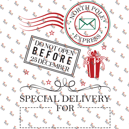 Personalized North Pole Santa Sack 19