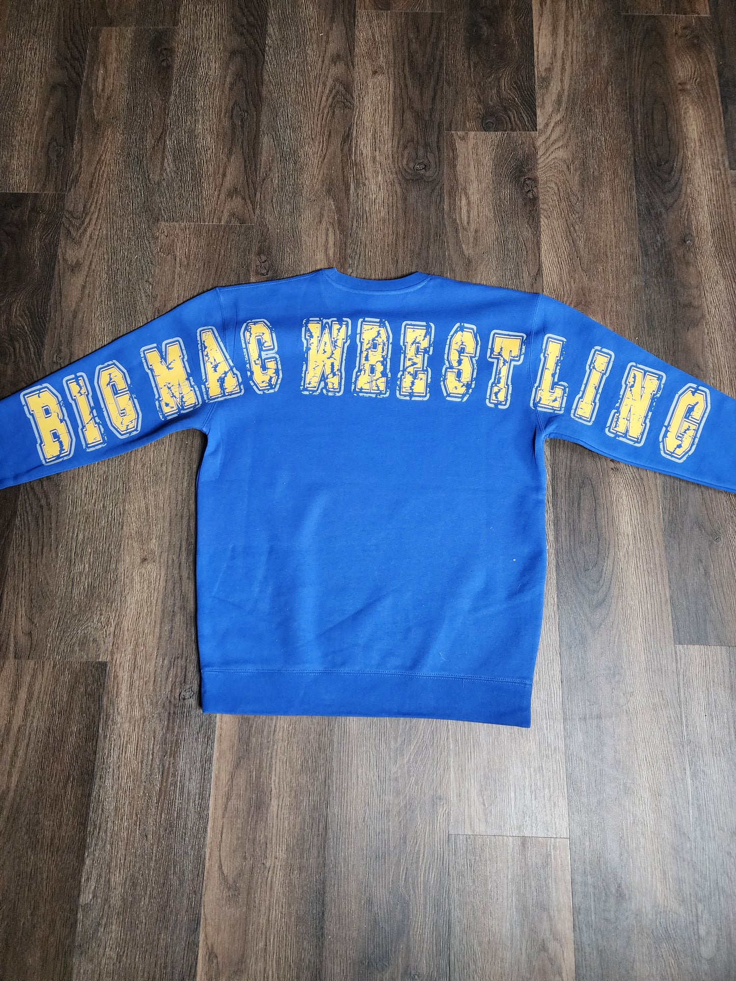 Canon Mac Wrestling Big Print Distressed Crewneck / Hoodie