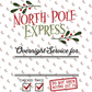 Personalized North Pole Santa Sack 26