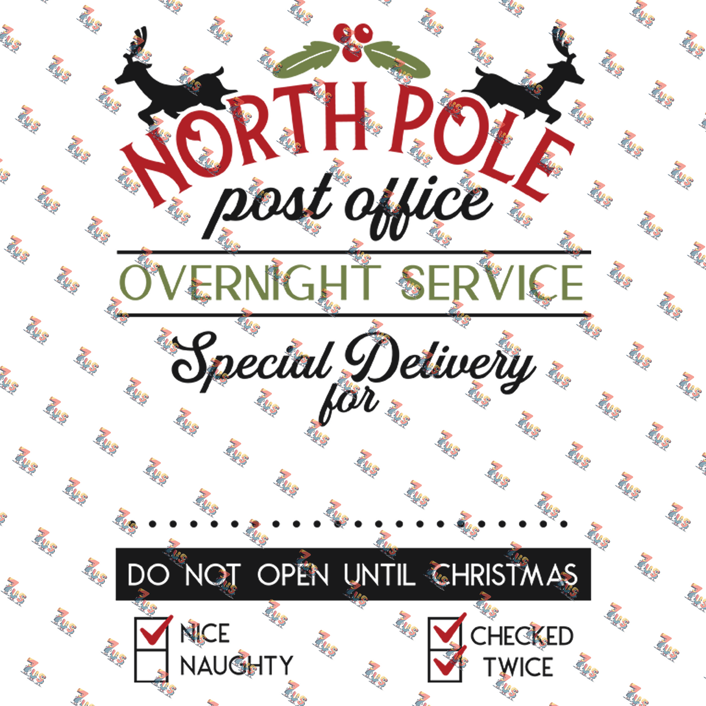 Personalized North Pole Santa Sack 29