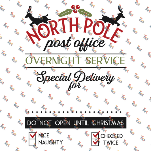 Personalized North Pole Santa Sack 29