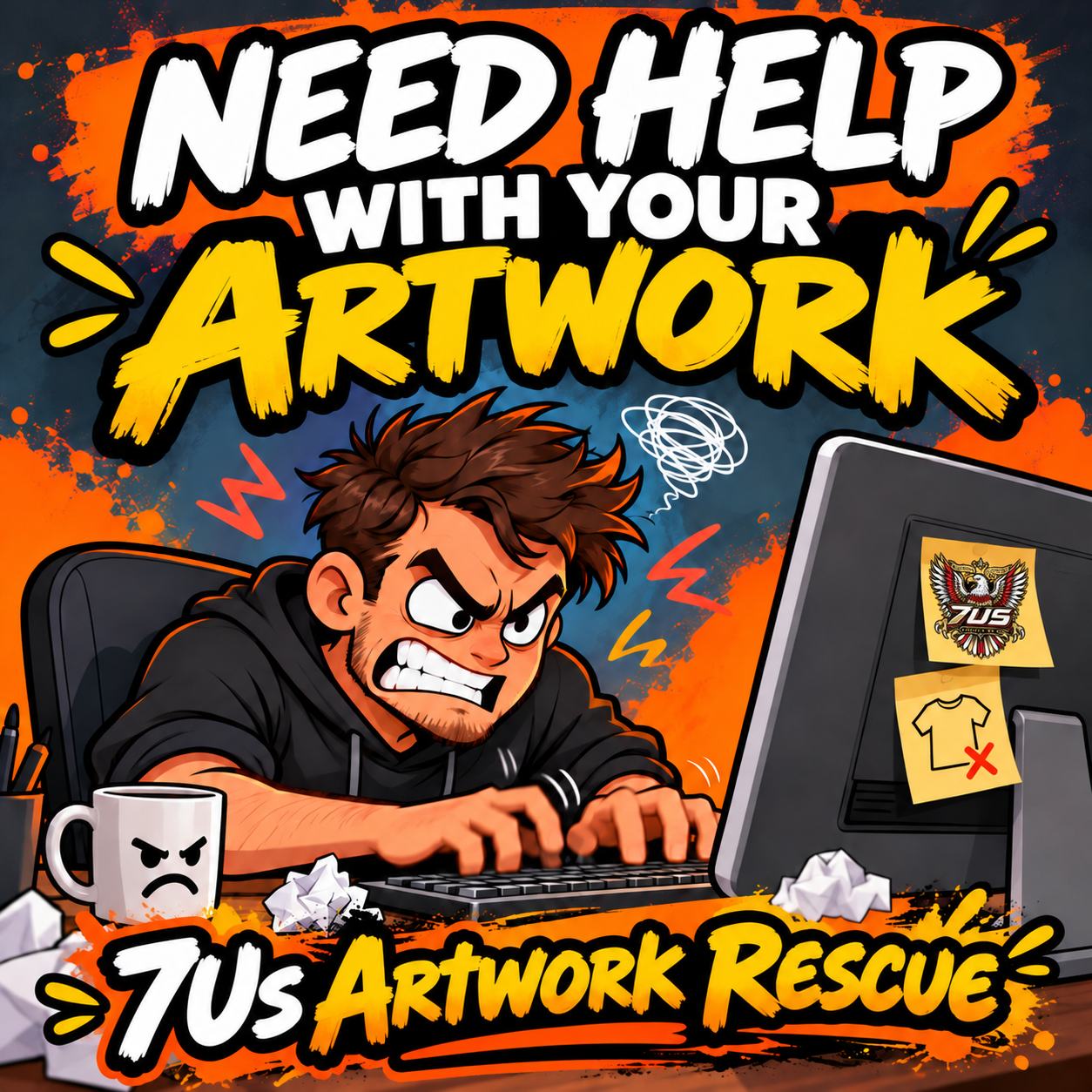 Fix My Artwork – 7Us Artwork Rescue
