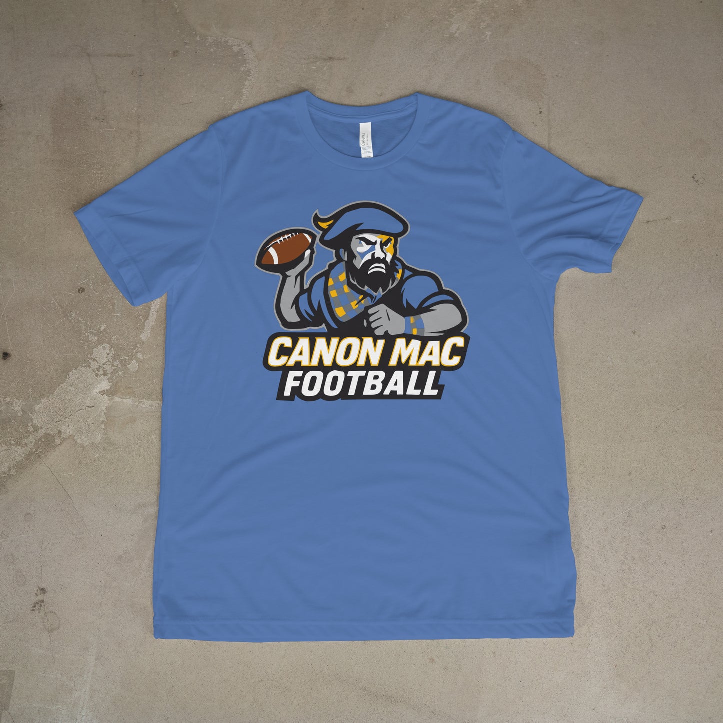 Canon Mac Football Tee