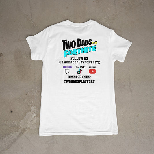 Two Dads Play Fortnite – Official T-Shirt