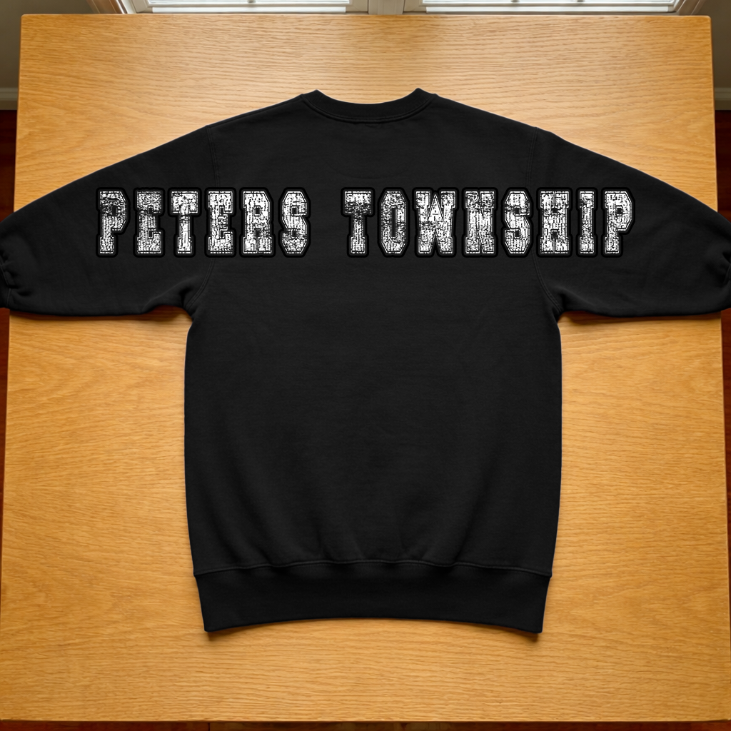 Peters Township Distressed Crewneck Sweatshirt
