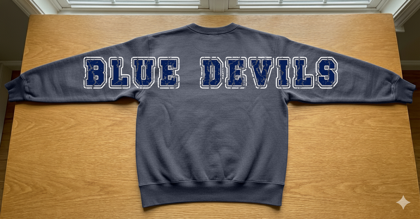 Burgettstown Distressed Crewneck Sweatshirt