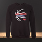 Mustangs Basketball Sponge Fleece Raglan Crewneck