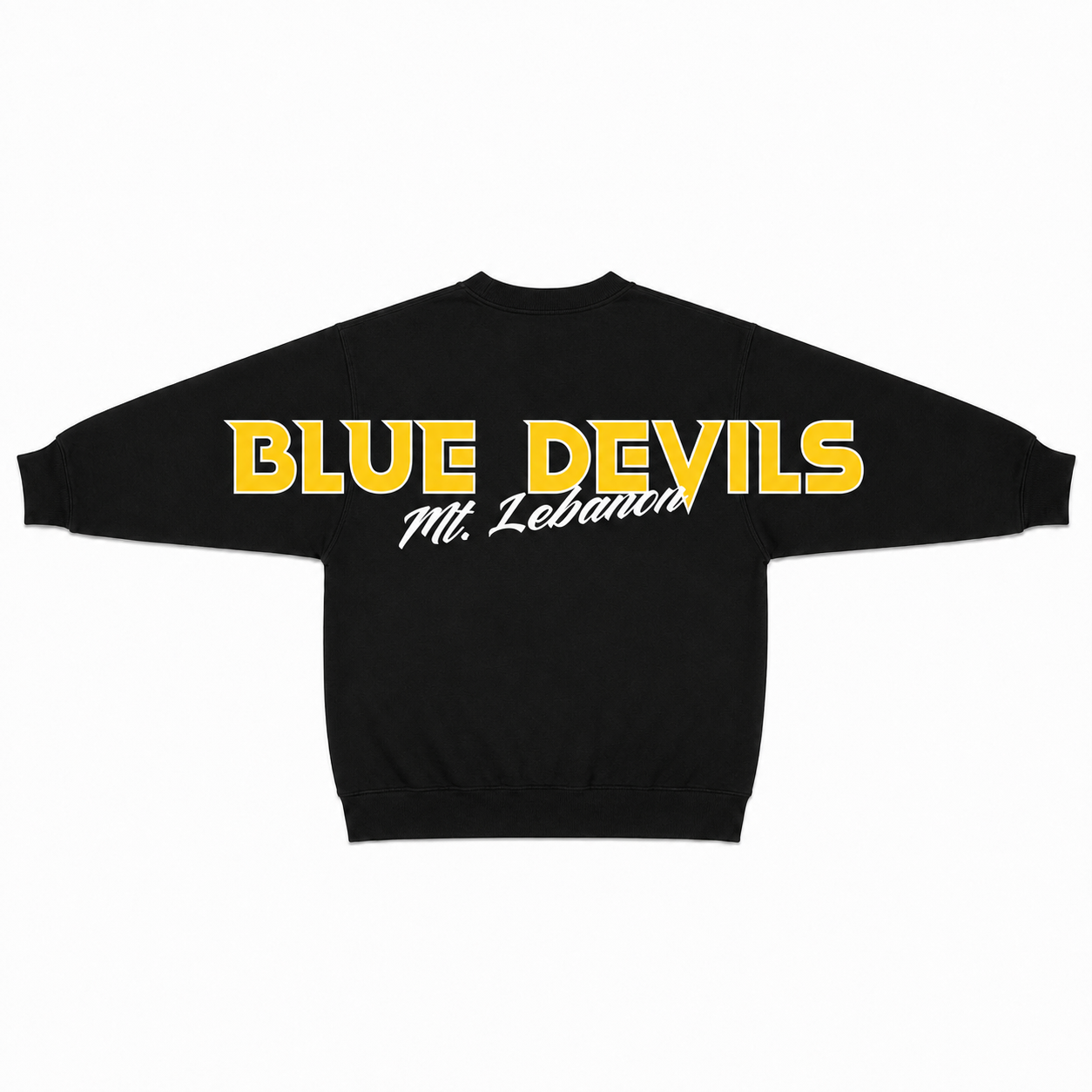 Mt. Lebanon Big Print Back Crewneck*