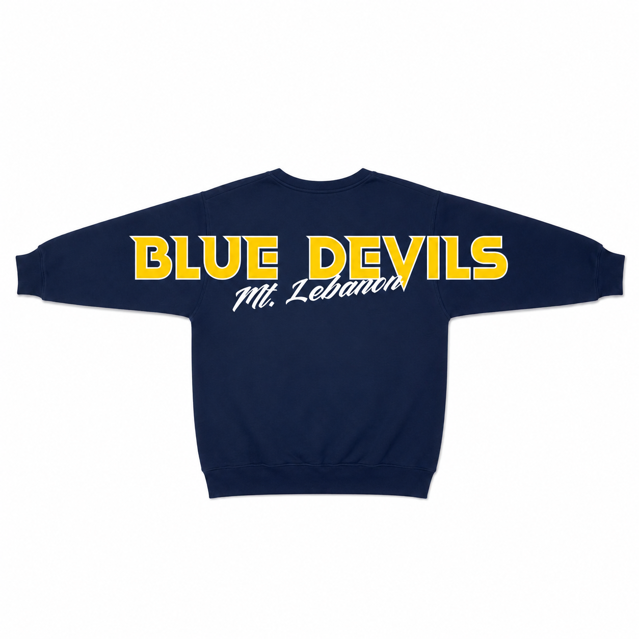 Mt. Lebanon Big Print Back Crewneck*