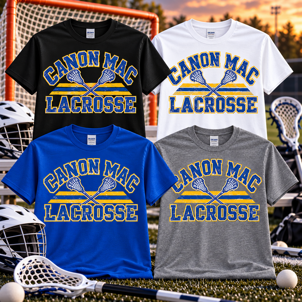 Canon Mac Lacrosse Distressed