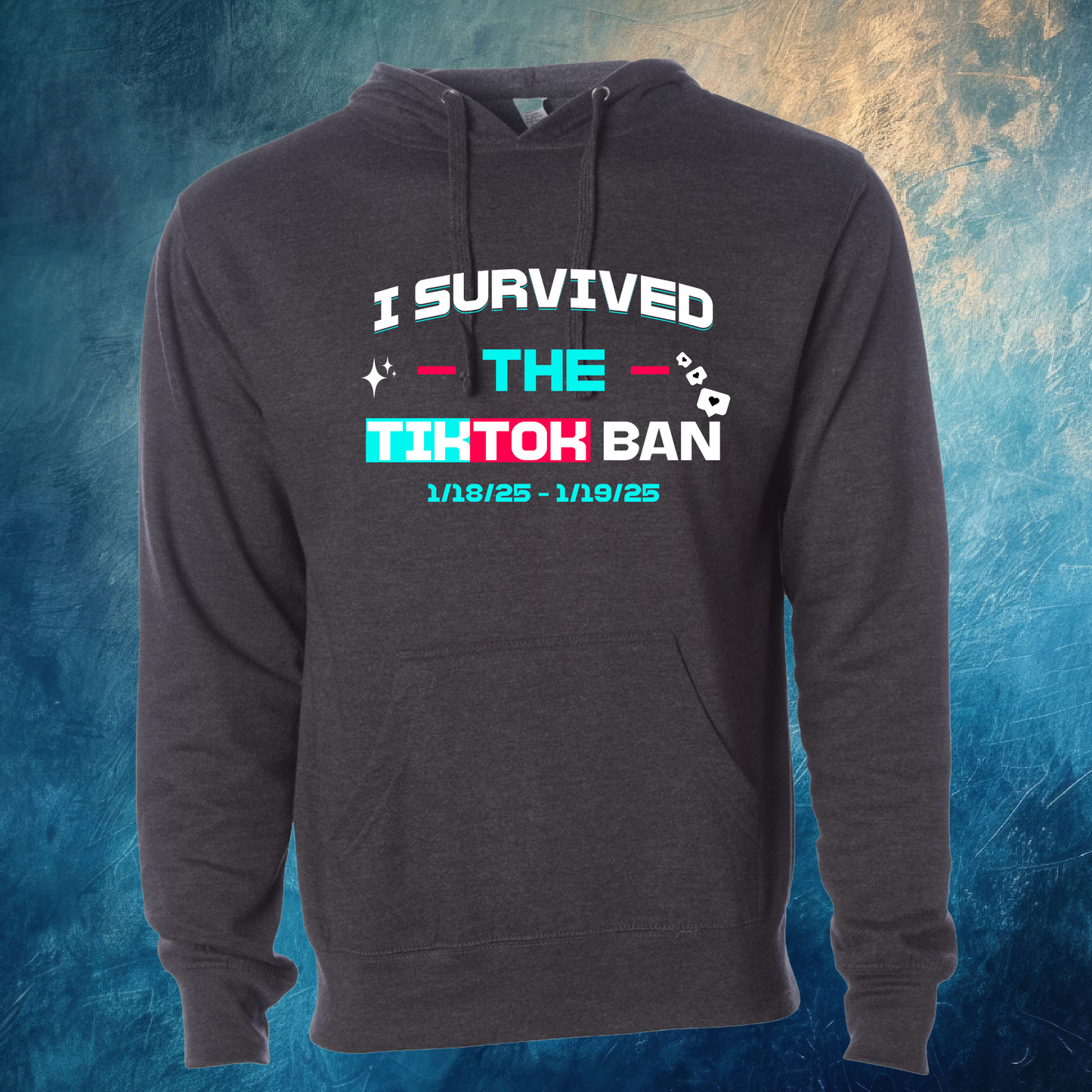 I Survived The TikTok Ban Hoodie Adult & Youth Sizes