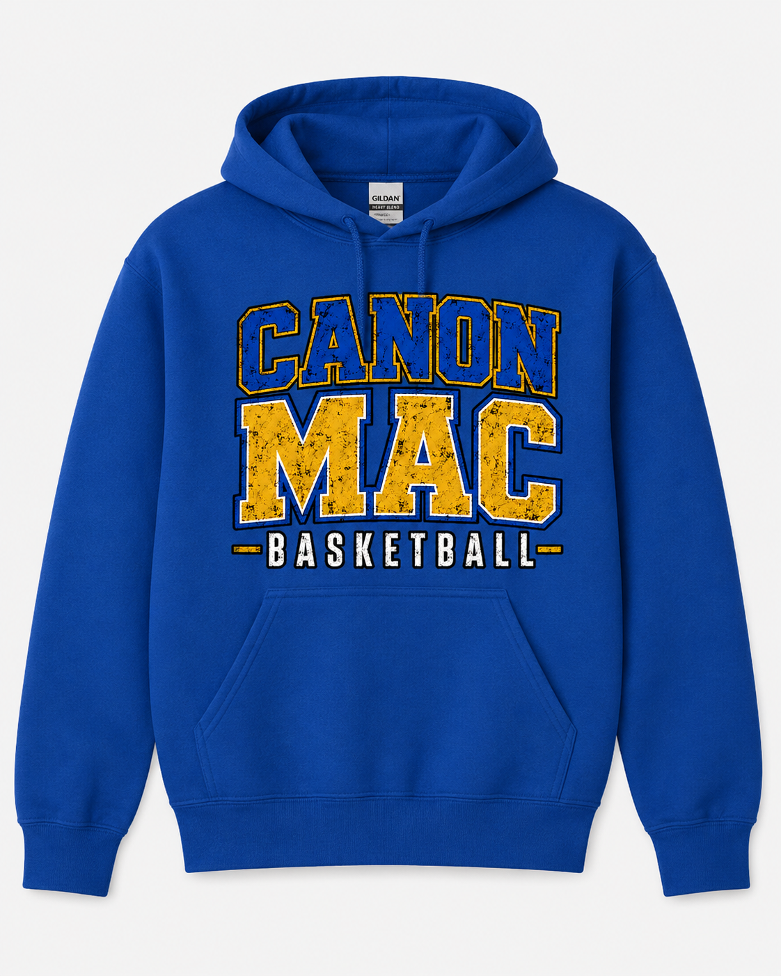 Canon Mac Basketball Distressed