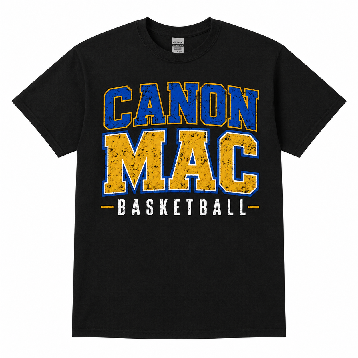Canon Mac Basketball Distressed