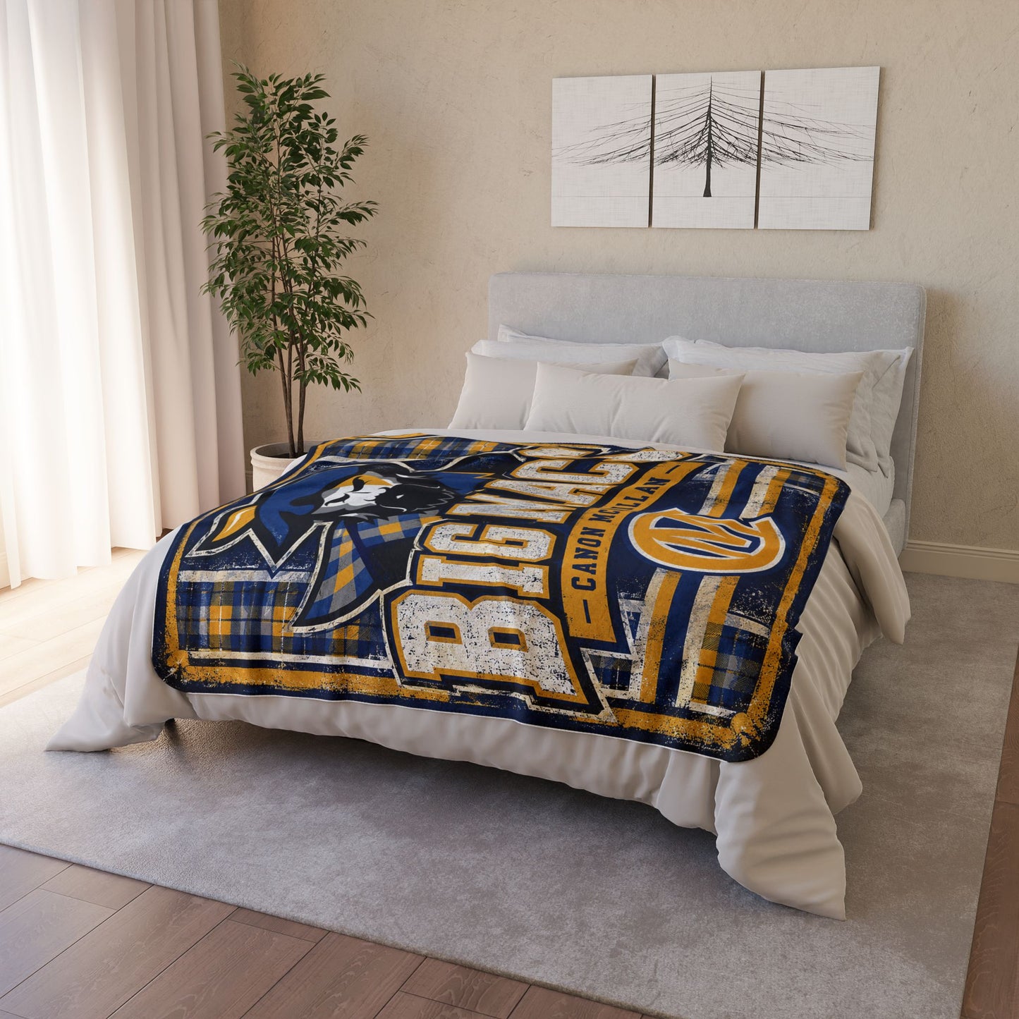 Big Macs 50x60 Sherpa Blanket