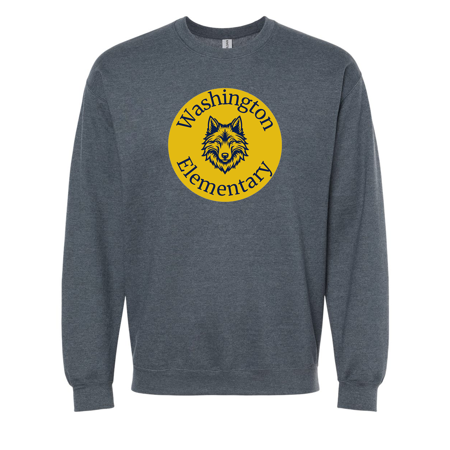Washington Elementary Wolf Crewneck