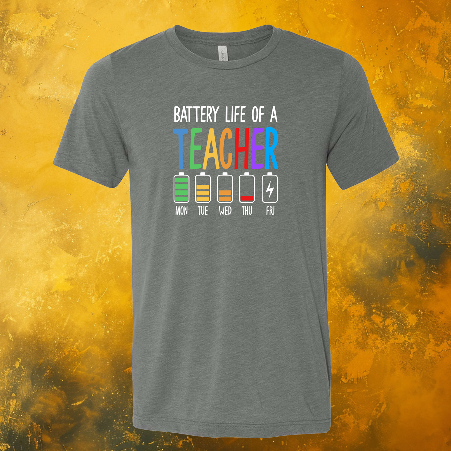Teacher Battery Life Tee