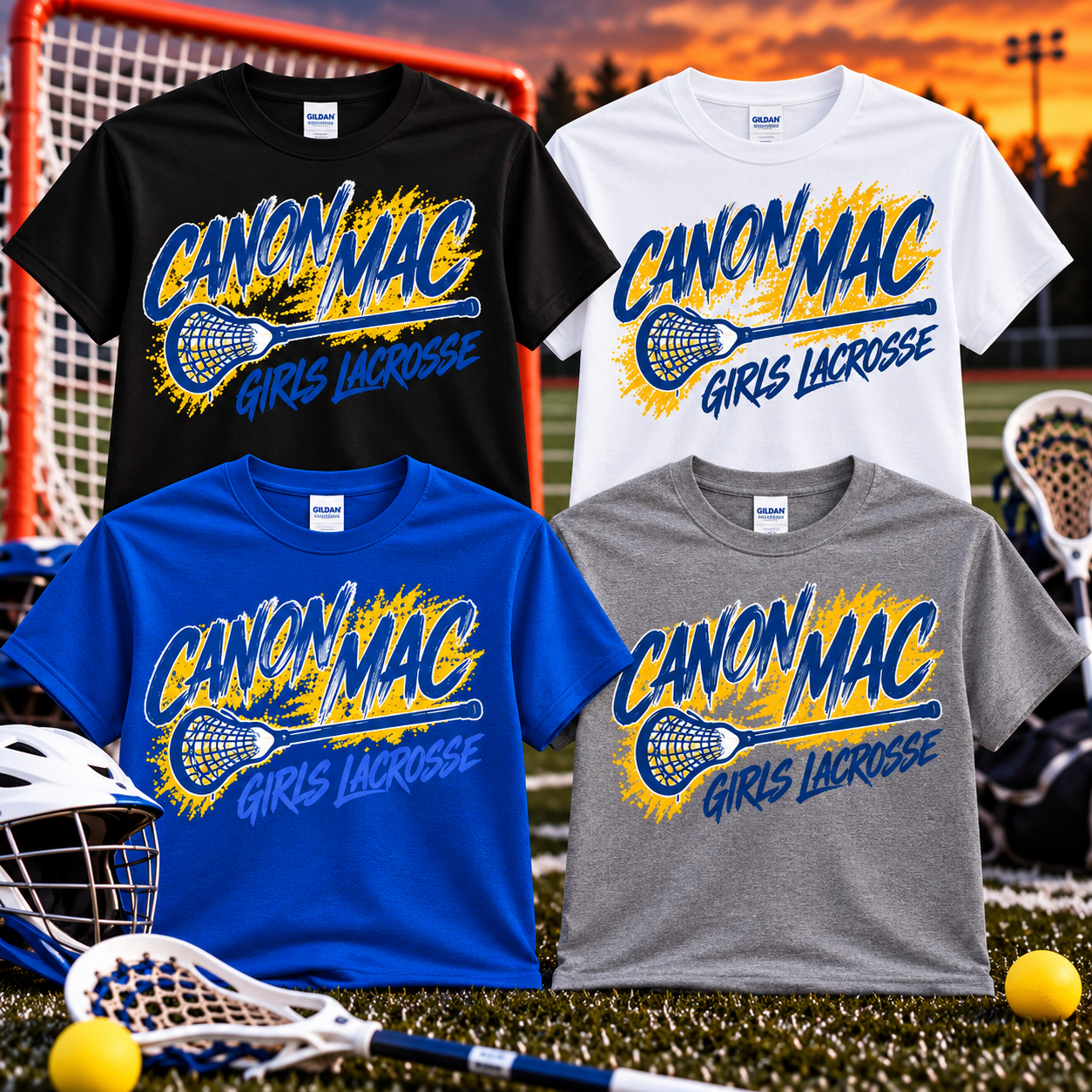 Canon Mac Girls Lacrosse Paint