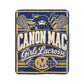 Canon Mac Girls Lacrosse  50x60 Sherpa Blanket