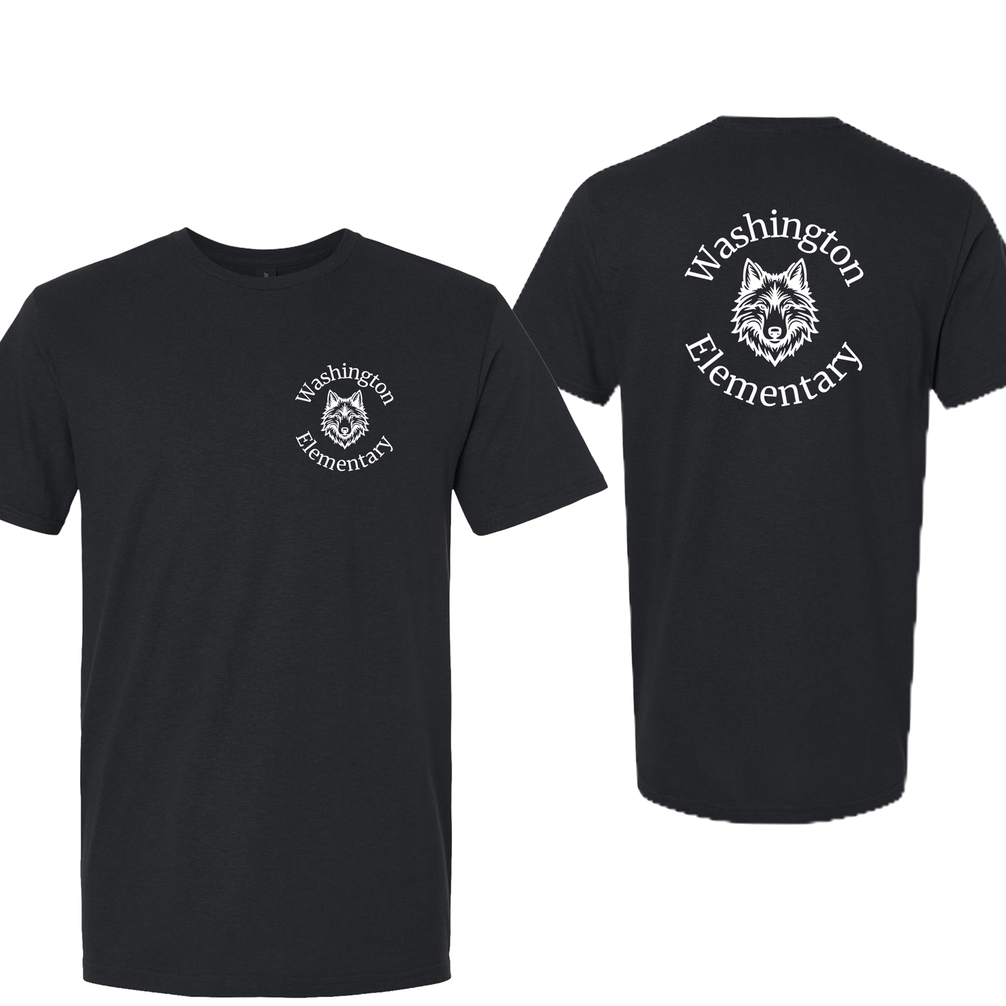 Washington Elementary T-Shirt Front and Back