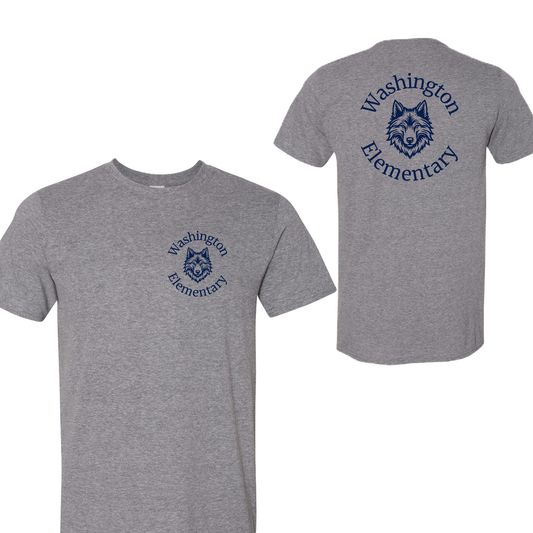 Washington Elementary T-Shirt Front and Back *