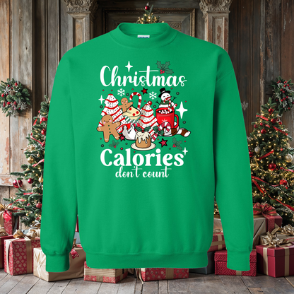 Christmas Calories Don't Count Crewneck Sweatshirt