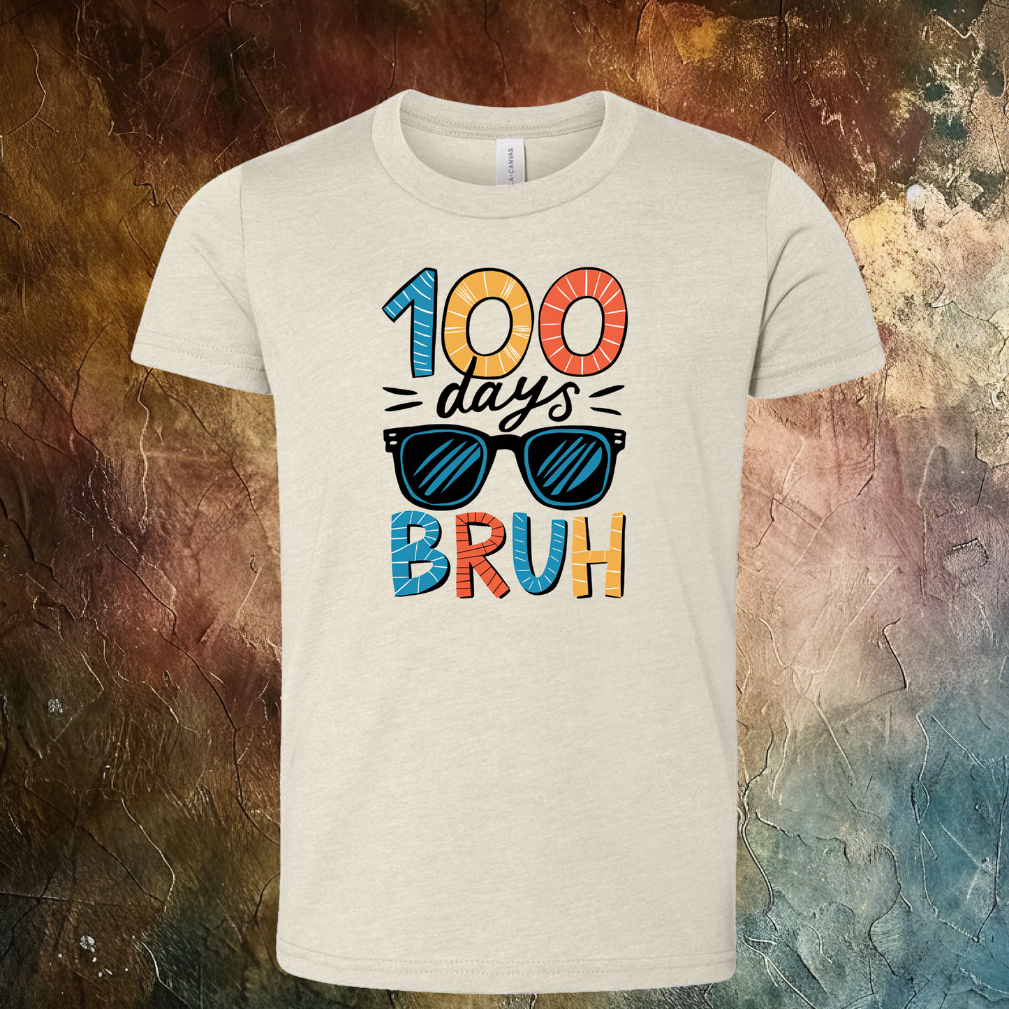 100 Days Of School Bruh T-Shirt